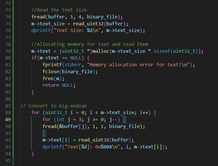  I am getting the text values like these; Text[0]: 0x31103010 Text[1]: