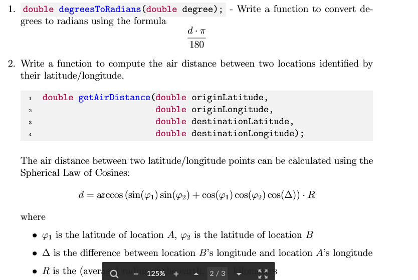  In C Code areaOfRectangle.c #include // Function Prototype double areaOfRectangle(double side1,