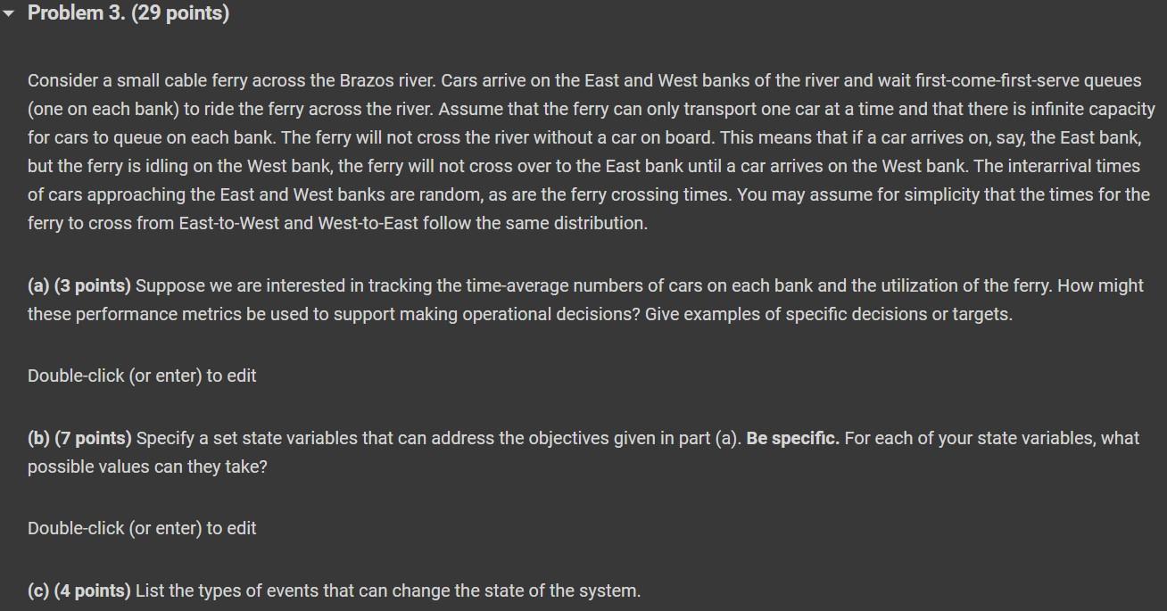 of the TTF system with some fixed runlength T. Specifically, you have