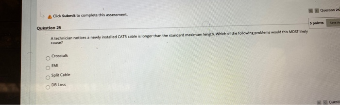 are turned on. Which of the following would be the cause for