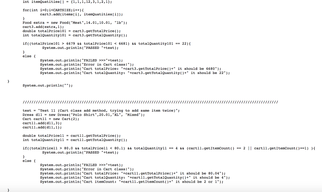 String formattedoutput returns a string containing detail of the Item as "Name