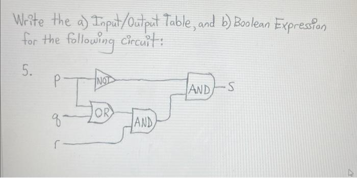 a "stop" or goto". For the following statement: write the a) negation,