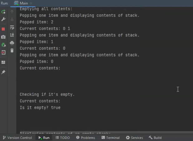 /** Removes and returns this stack's top entry. @return The object at