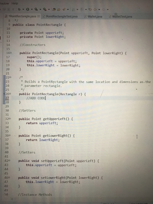  build point rectangle with same location and dimensions as parameter rectangle