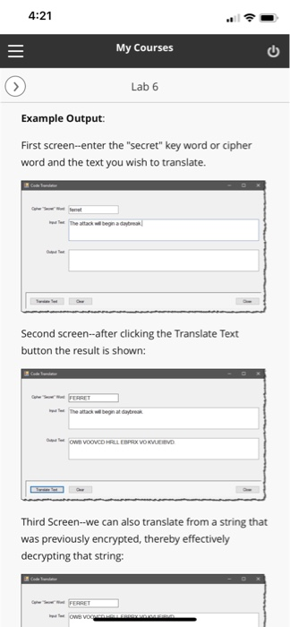 Please solve this project with Visual Studio 2017. Once your code is