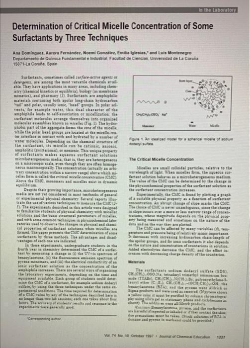 by step how to do the lab and explain the result Determination