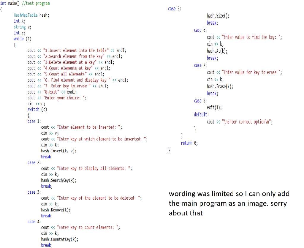 are arrays, not lists; wrong method names; does not throw exception; key_comp()
