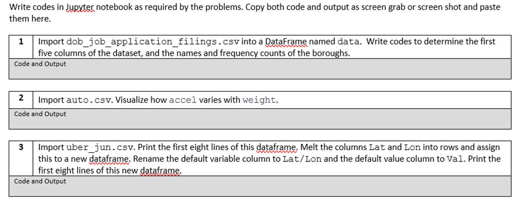  Help me asap, use python codes. I'll give upvote Write codes