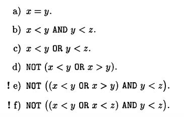 define Please assist with (D,E, and F) Exercise 5.4.2: Let R(x, y,