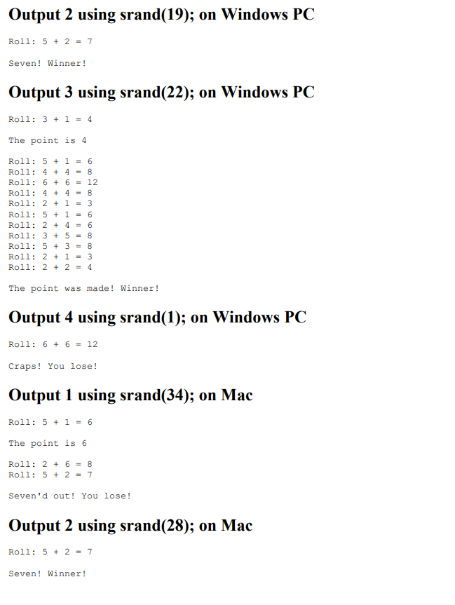 dice will determine whether the player (and anyone that has placed a