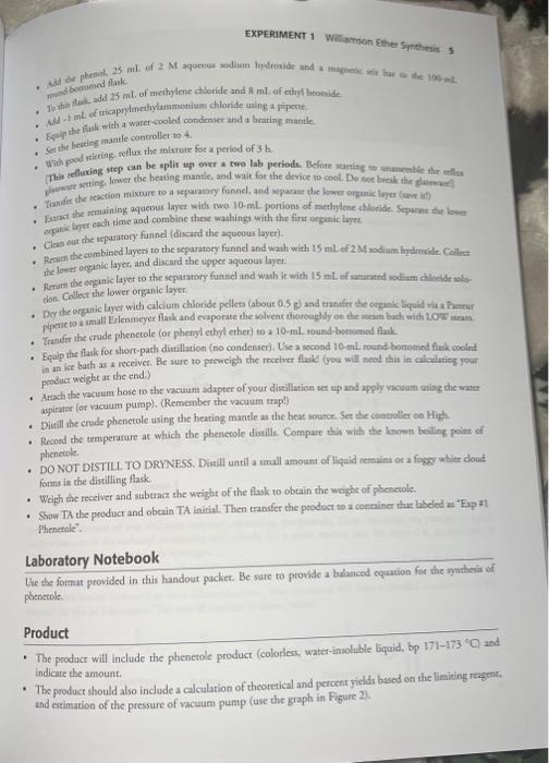a phase transfer catalyyt. MainReaction:Ph-O+EtBrPhQEt - To demonstrate the use of a