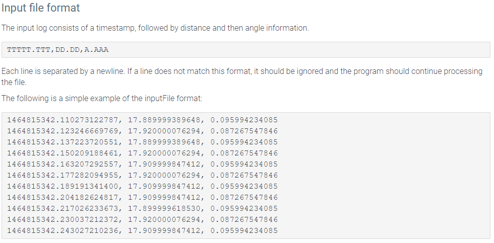full filter window of valid points is available; otherwise, the existing distance