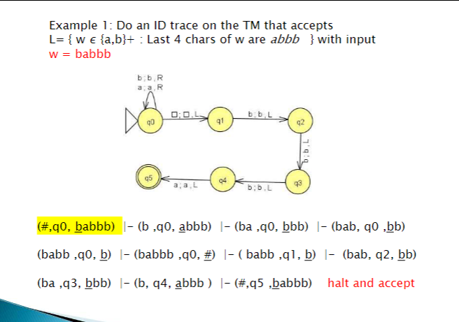  Problem 2 a. Create a Turing Machine M in JFLAP that