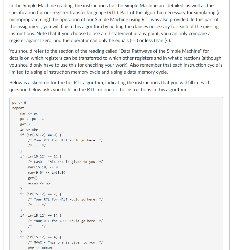  This question asked to fill out the code.Below is the editable