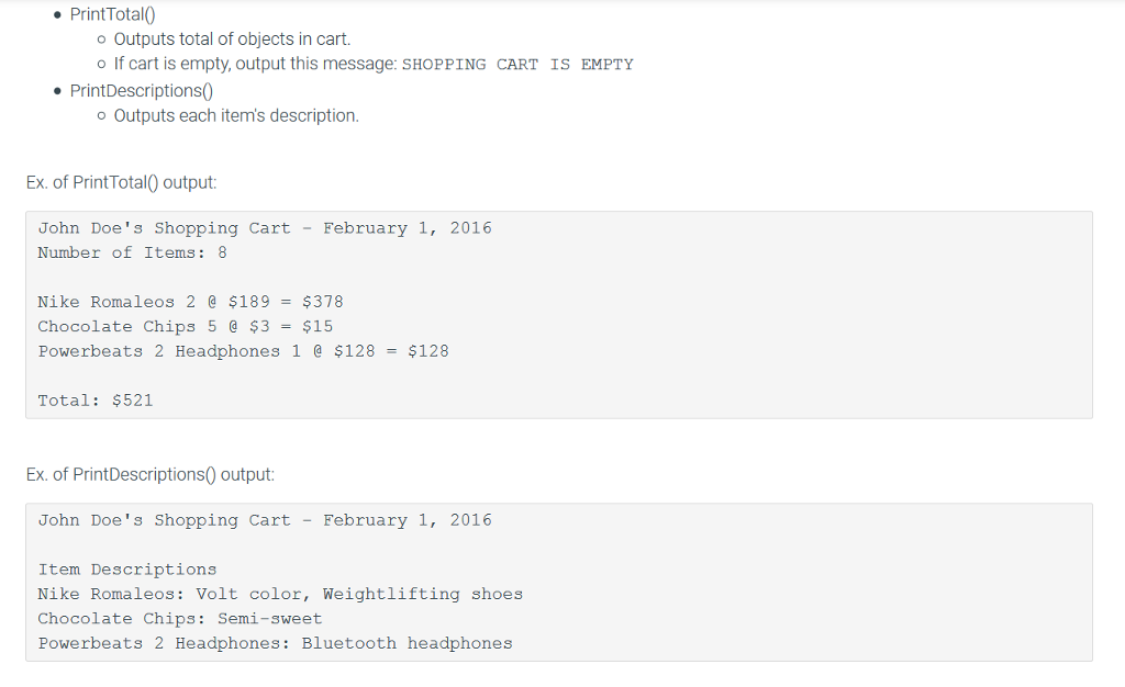 menuOp = ' '; string name; string descr; int price = 0;