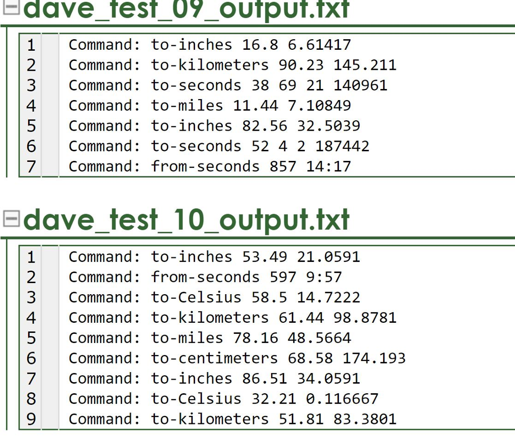 Hello, I wrote a code with the following guidelines, at the very