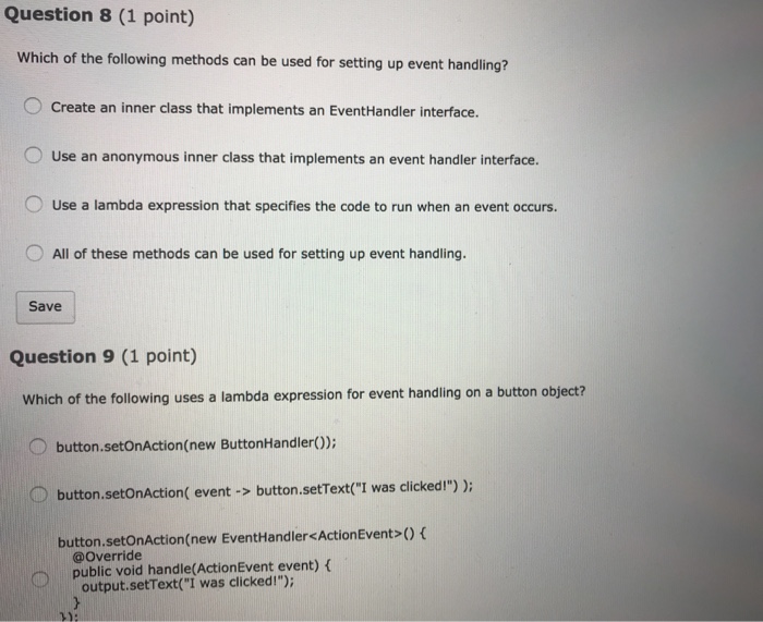  Can you please help me with this Java Question! Question 8