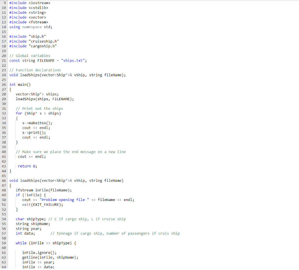 I need to solve this in C++ Chapter 20 Program - Inheritance