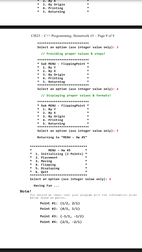 quadrant 4). we supposed to compared the fractions from the center (0,
