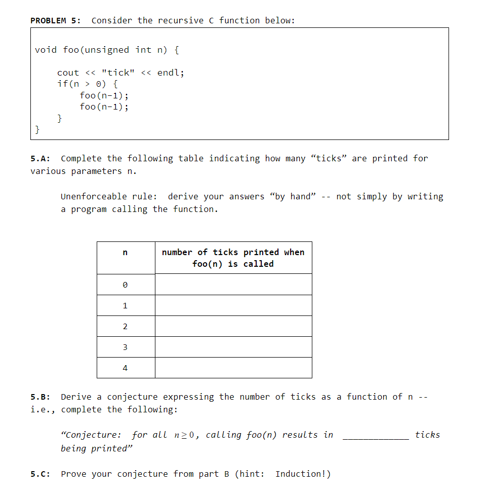 but with the following constraints: You cannot use the multiplication operator ,