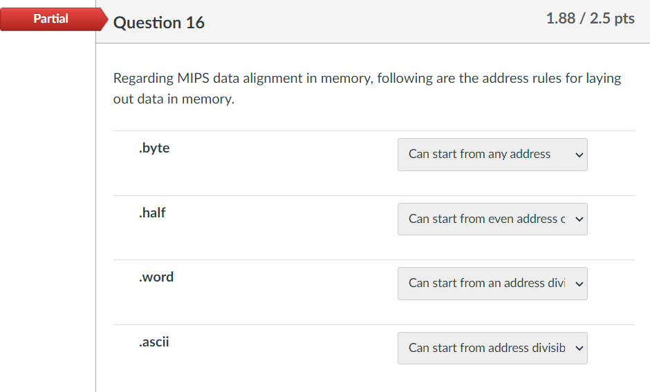  I got this question partialy correct, what am I missing here?