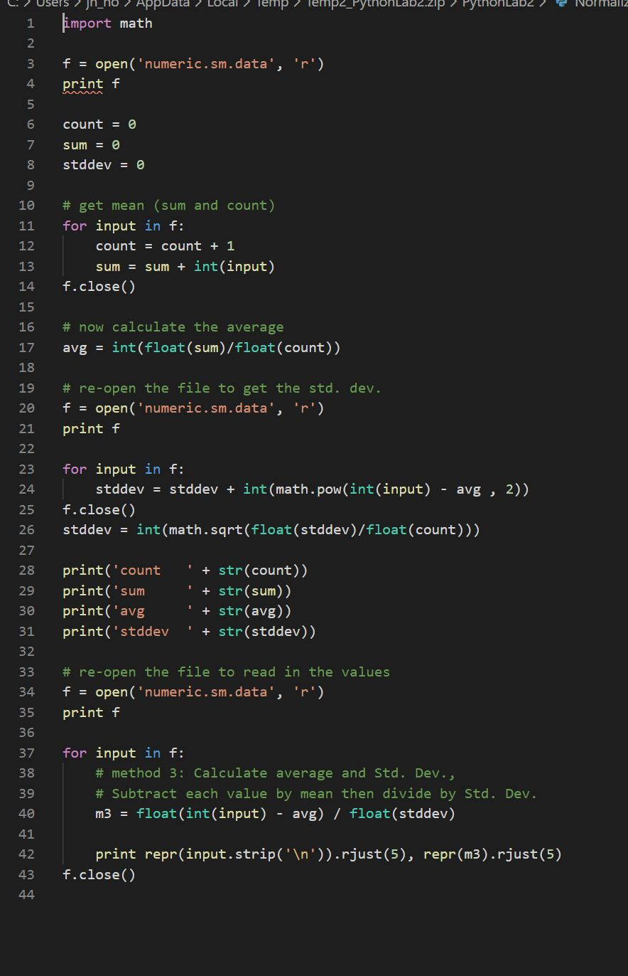Write a Python program that loads the input data file and produces