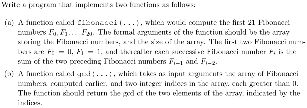 Please answer the following question using C++ Write a program that implements