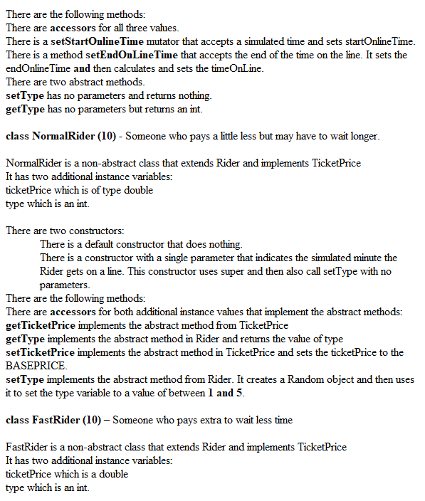 a simplified example for an AmusementPark with multiple Attractions and two types