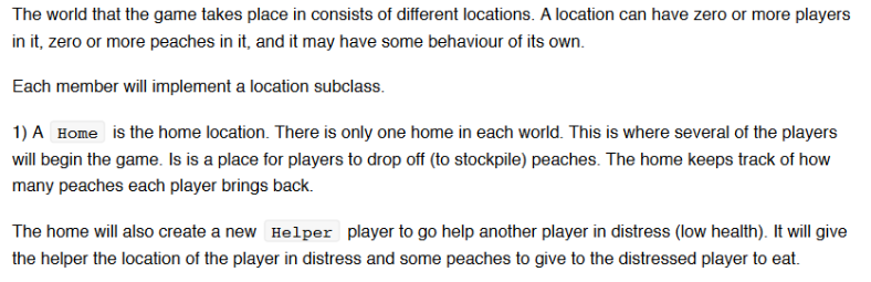  Need help with Home subclass, how could i change method exist