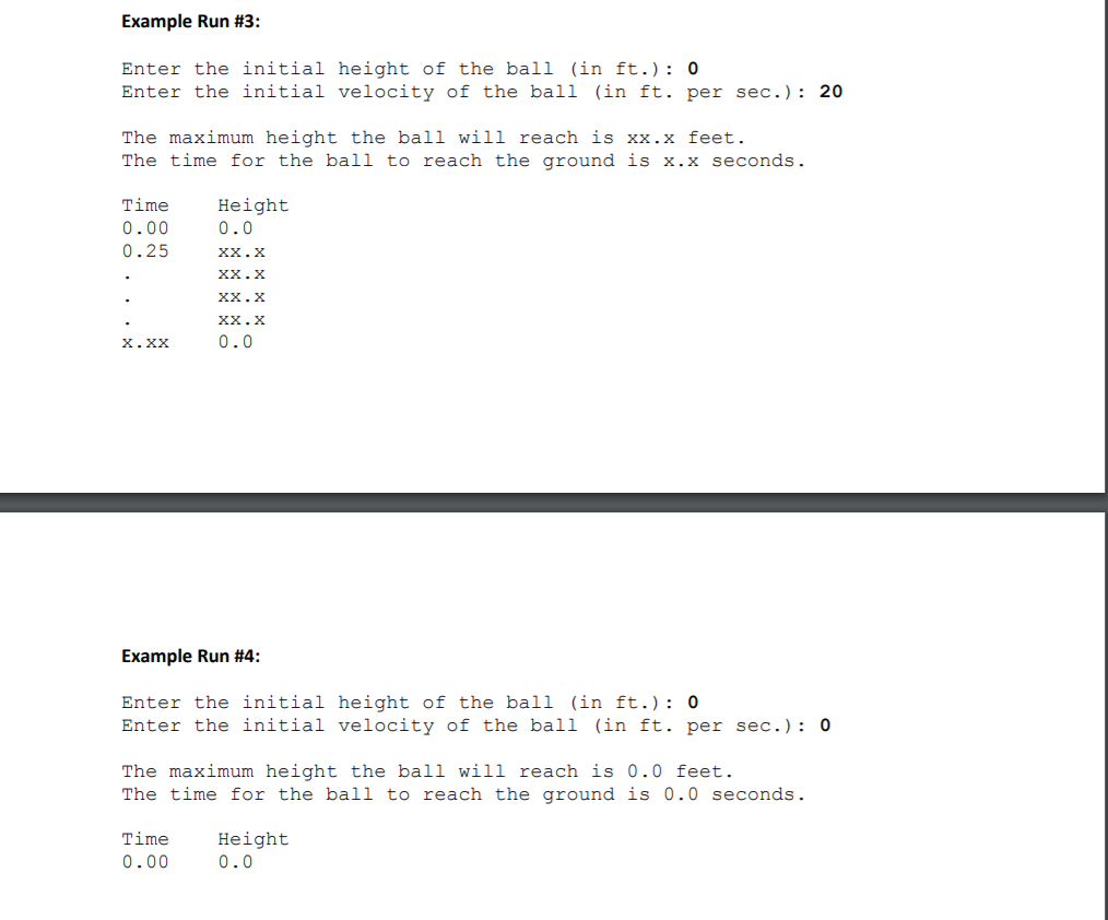 put has to be like the example that was provided here is