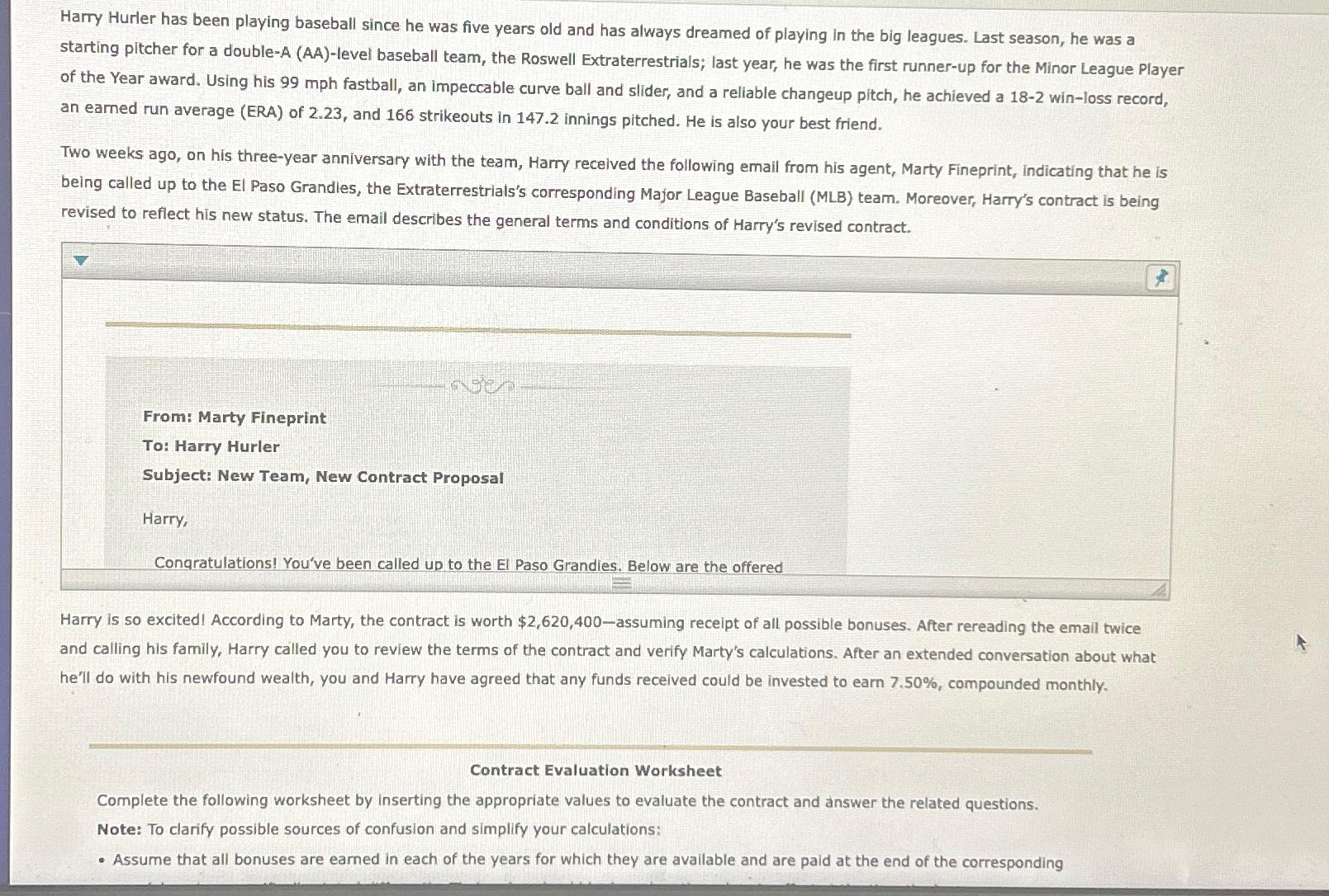  Harry Hurler has been playing baseball since he was five years