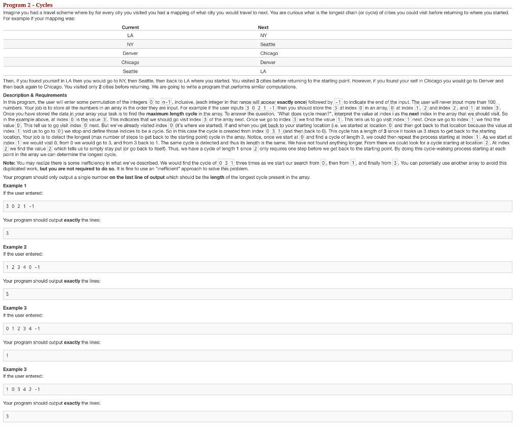 Please complete using C++, using only arrays, for and while loops. Please