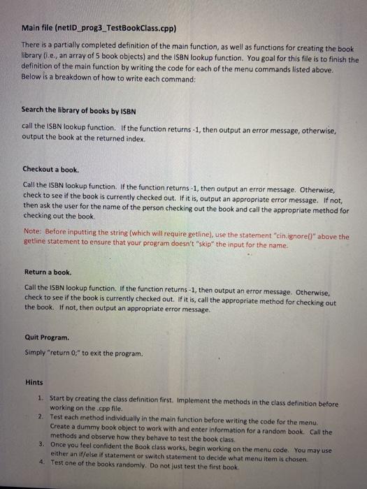 as followed: . . . The title of the book, The book's