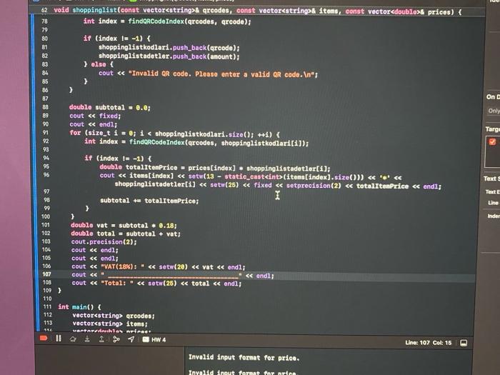 Enter shopping List iten QR and quantity (enter END to finish): 4.