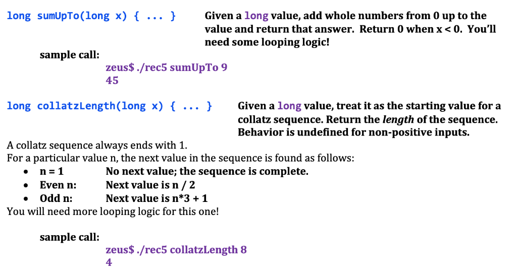 assembly code for C With %rdi as the first argument long sumUpTo(long