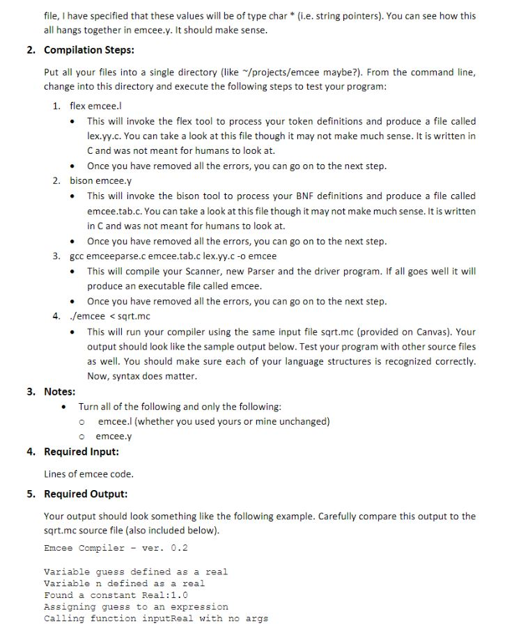 (REAL); string return (STRING); if return (IF); then return (THEN); while return