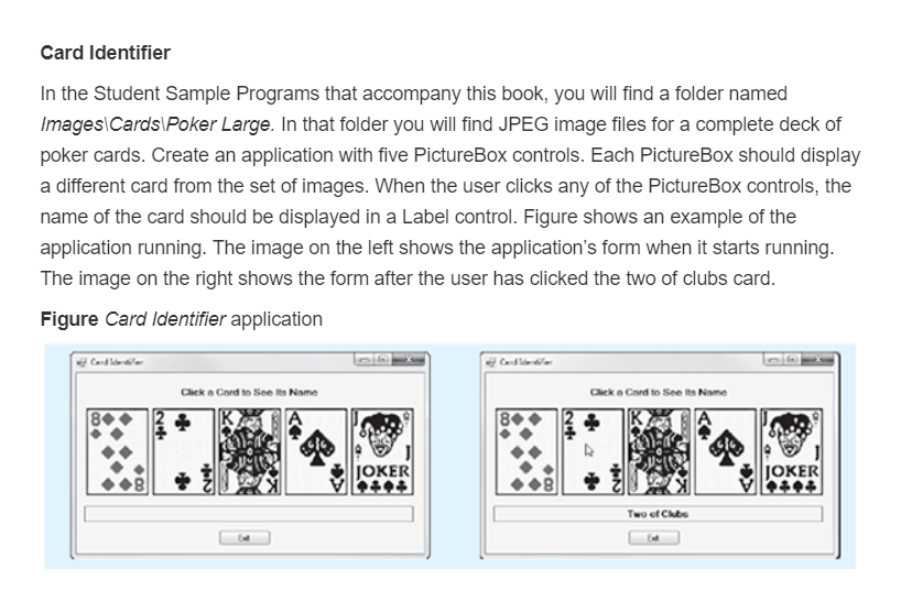  Hello, I'm C# programming student. I got the exact program for