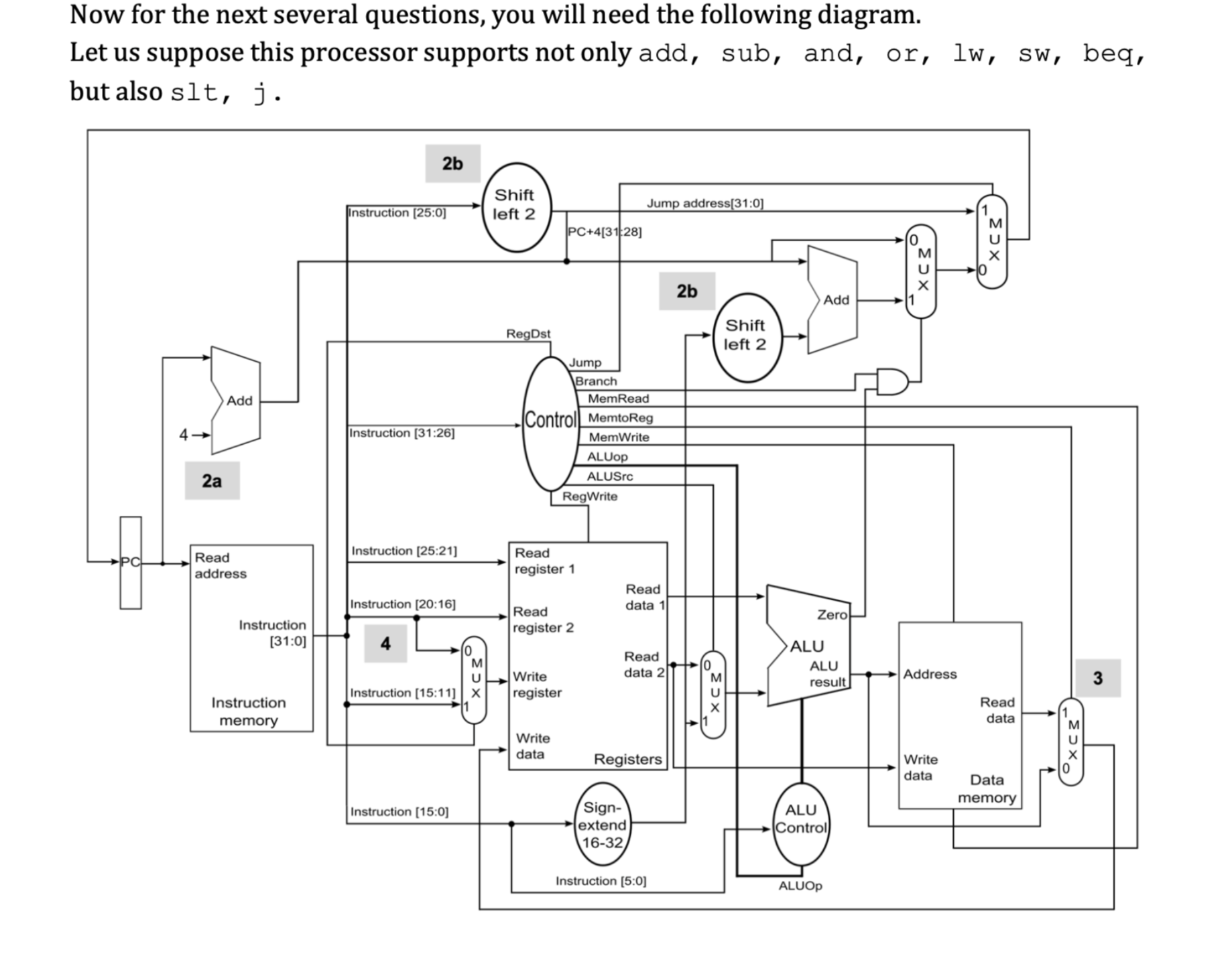  Please answer the questions below: 5. How do beq and j