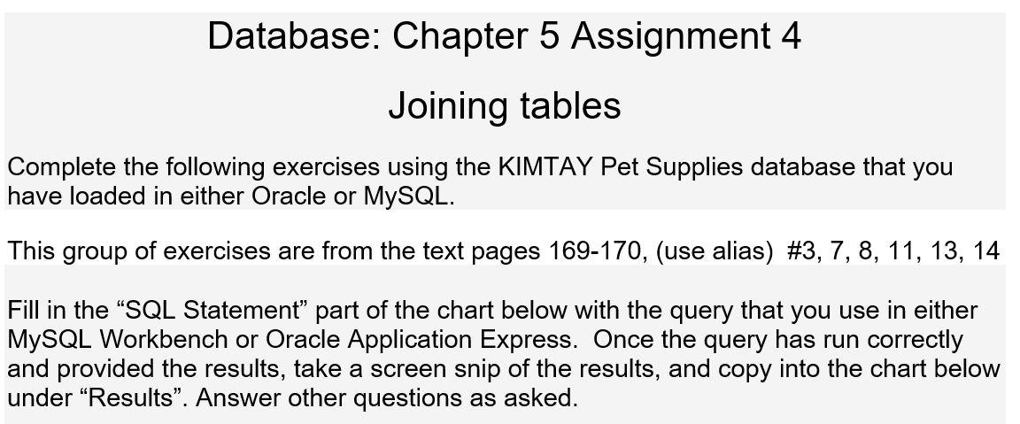 Need help as soon as possible on these SQL statements as. I