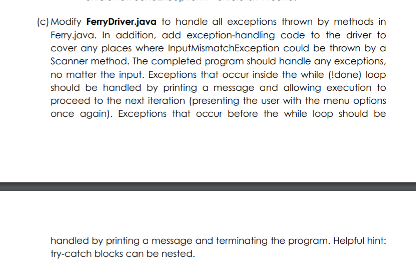 please do it in java thanks Please program in java For this