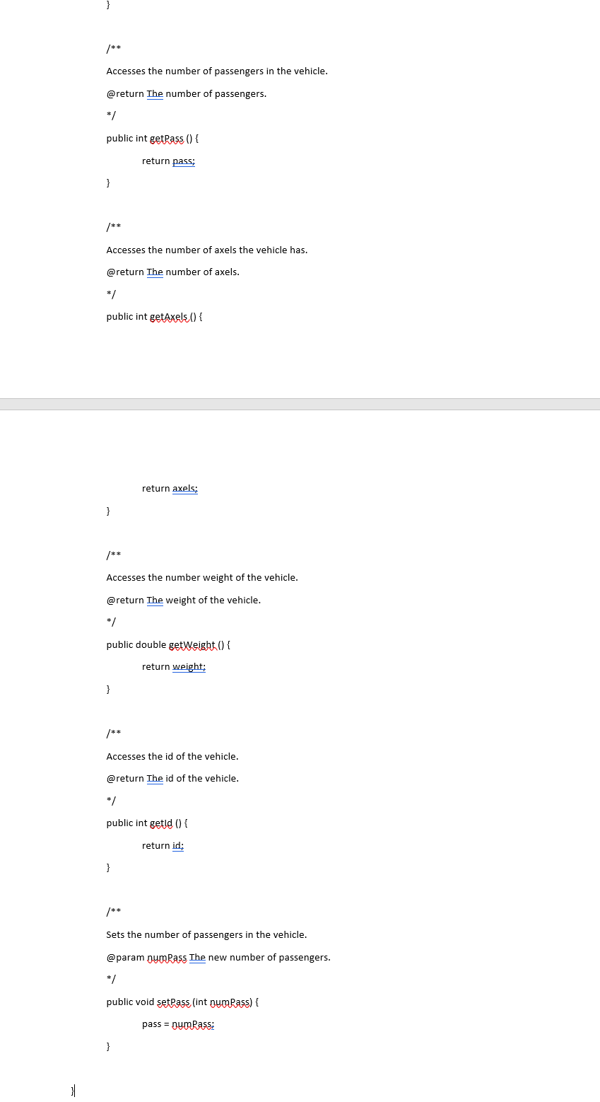 the Ferry class now accept a vehicle ID as a parameter rather