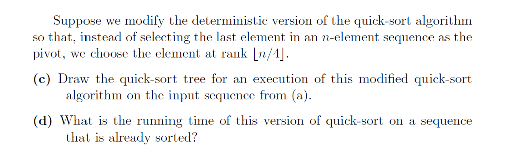 the merge-sort algorithm on the input sequence (6, 9, 20, 8, 14,