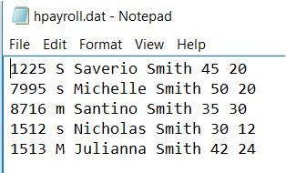 M7 Written Assignment - Case Study Expand the payroll program to combine