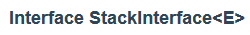 Interface extends the Iterable Interface. See the Information On The Iterable Interface