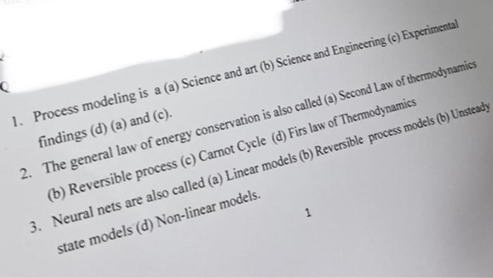  as soon possible .. help ( choose. ) 1. Process modeling