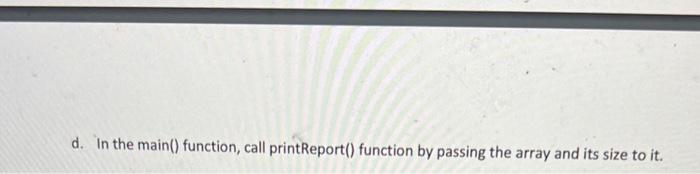 main Sunction?? - Weat is the name of each object? 9. What
