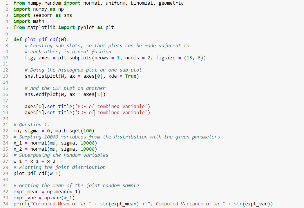 your previous lab to do the following: 1. Using Python, work Ex
