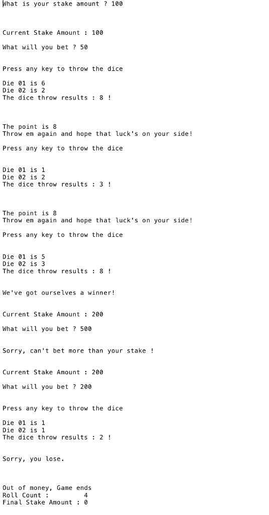 (C++) Create a program to allow a user to play a modified