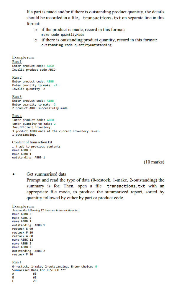 code and submit below , thanks! # function for Main Method def
