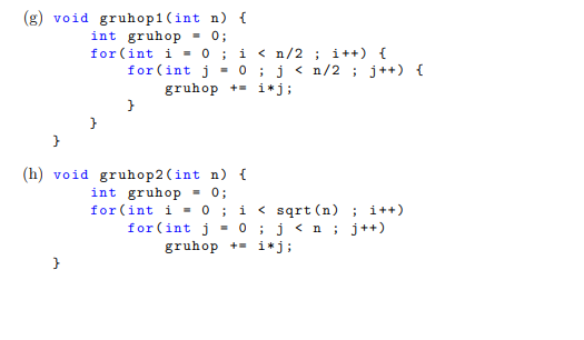Find the Time Complexity of the algorithm Please show the step by